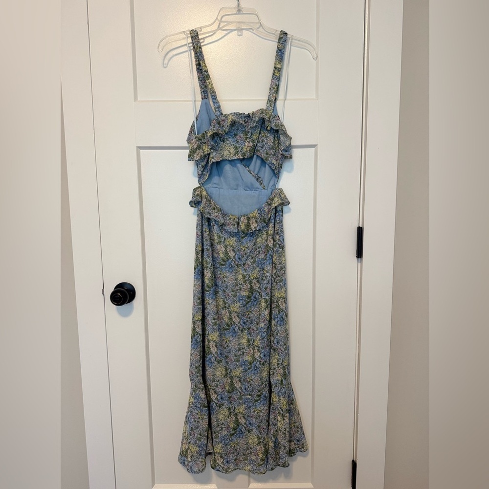 ASTR wildflower ruffle dress - Picture 7 of 11
